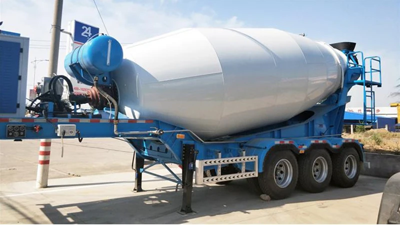 Beton aralashmasi treylerlari